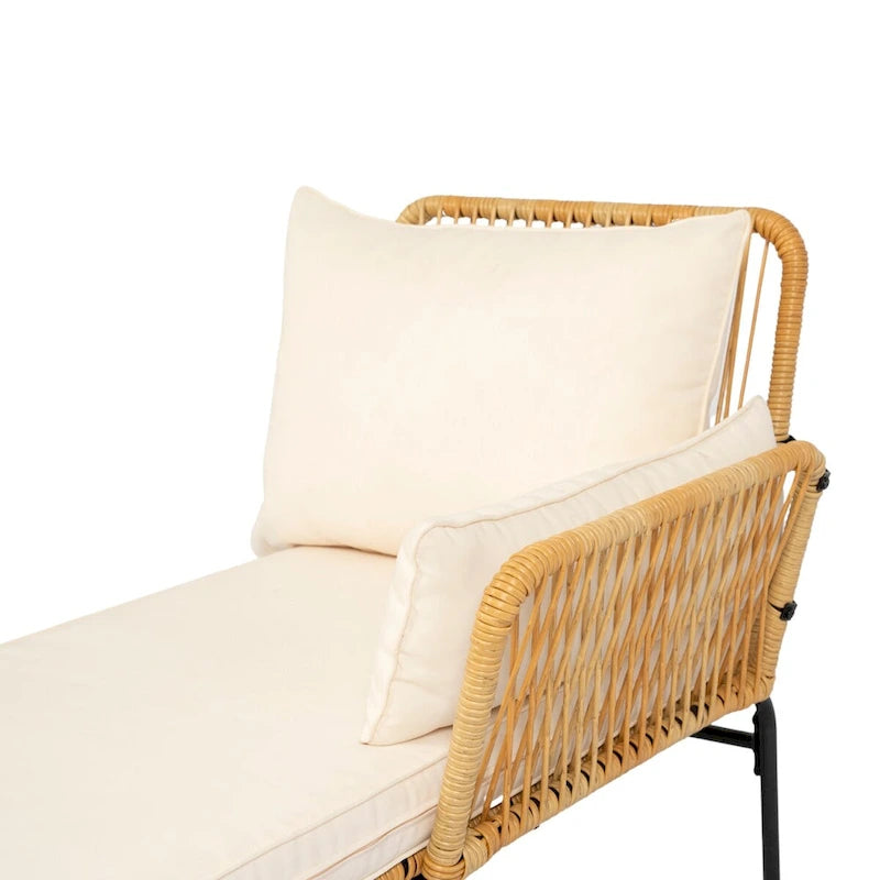 MM 3 Pieces Outdoor Patio Wicker Furniture Sets
