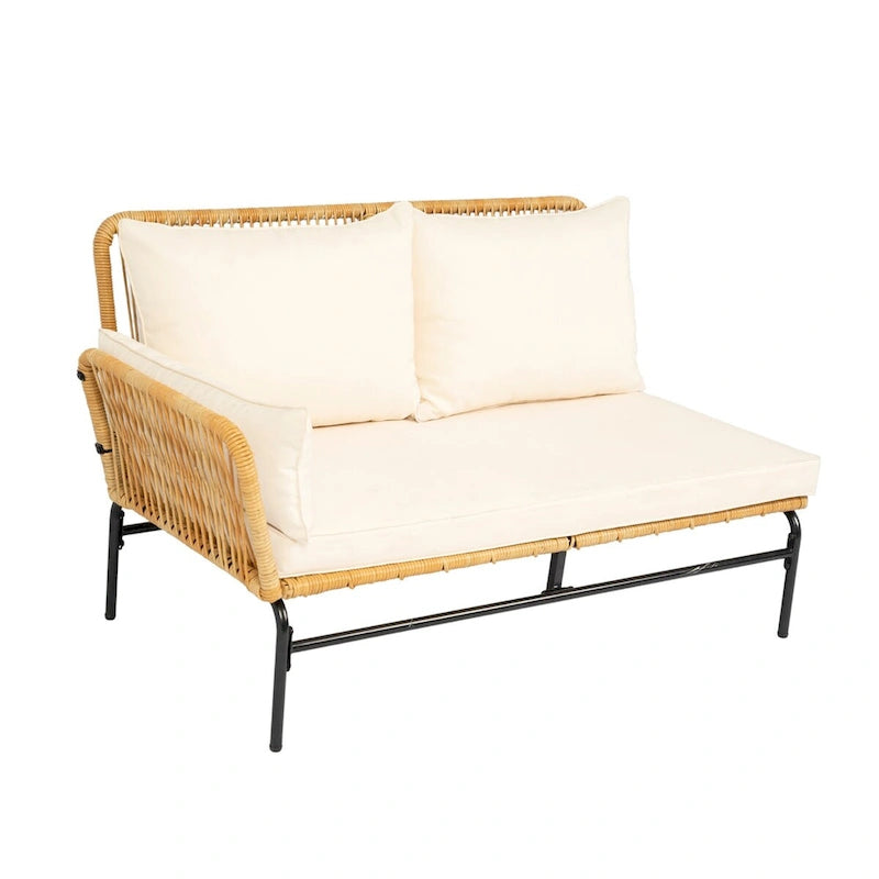 MM 3 Pieces Outdoor Patio Wicker Furniture Sets