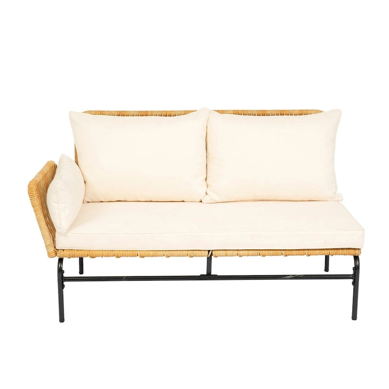 MM 3 Pieces Outdoor Patio Wicker Furniture Sets