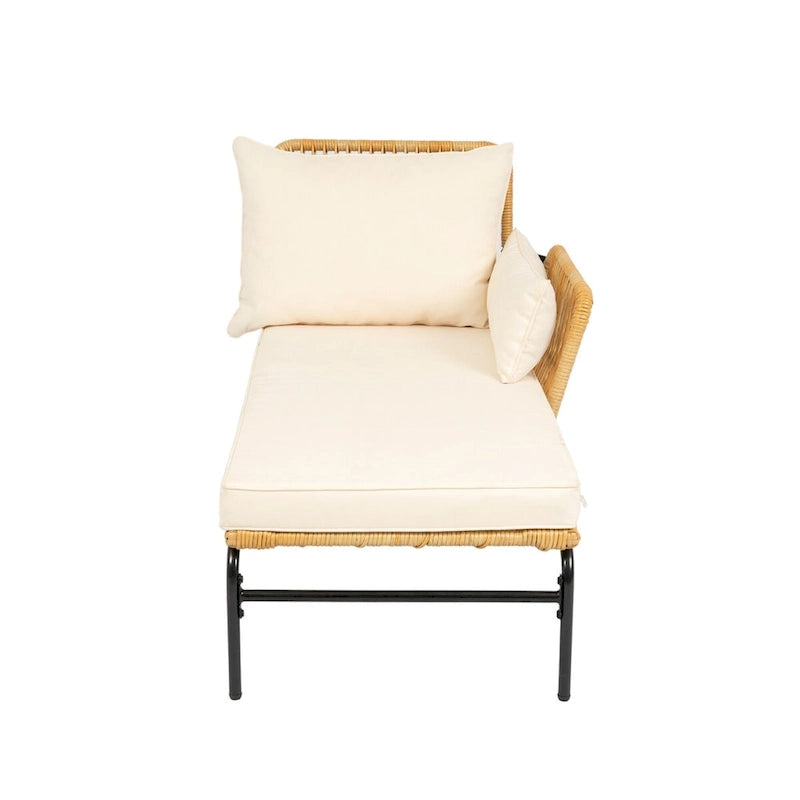 MM 3 Pieces Outdoor Patio Wicker Furniture Sets