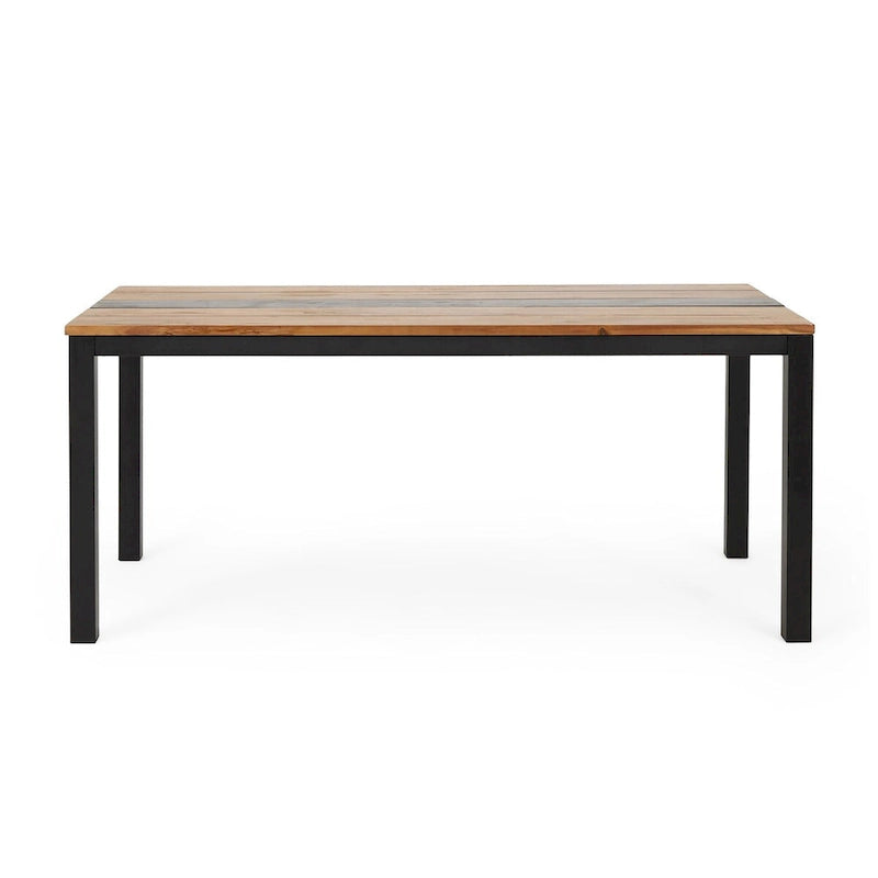 Outdoor Wooden Dining Table - 69.00  L x 35.00  W x 29.50  H