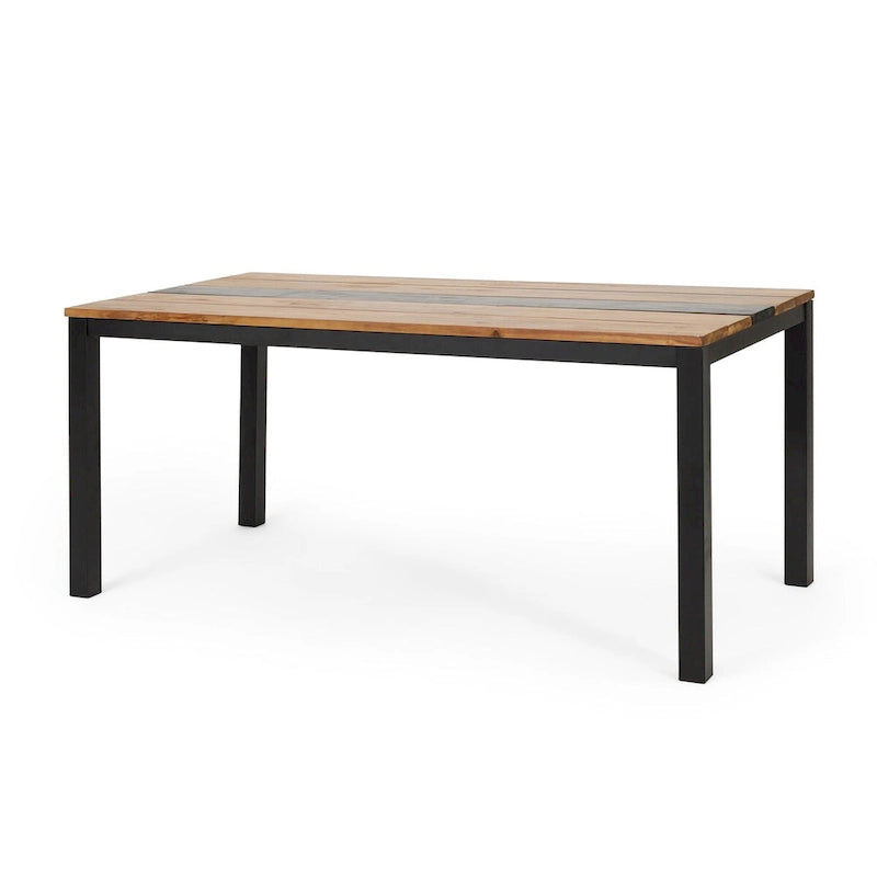Outdoor Wooden Dining Table - 69.00  L x 35.00  W x 29.50  H