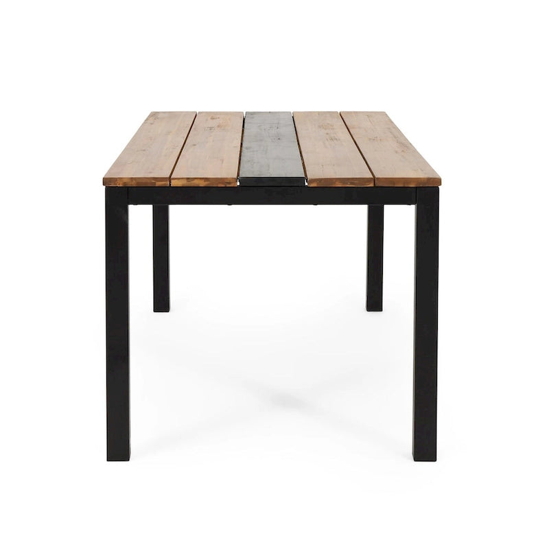 Outdoor Wooden Dining Table - 69.00  L x 35.00  W x 29.50  H