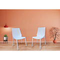 Lumina outdoor patio chair, set of two