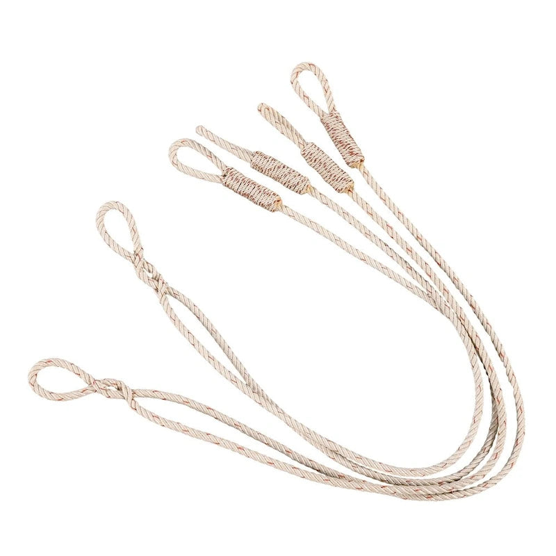 Patio Minimalist Twin Size Garden Swing with Ropes, Safe Sloped Design