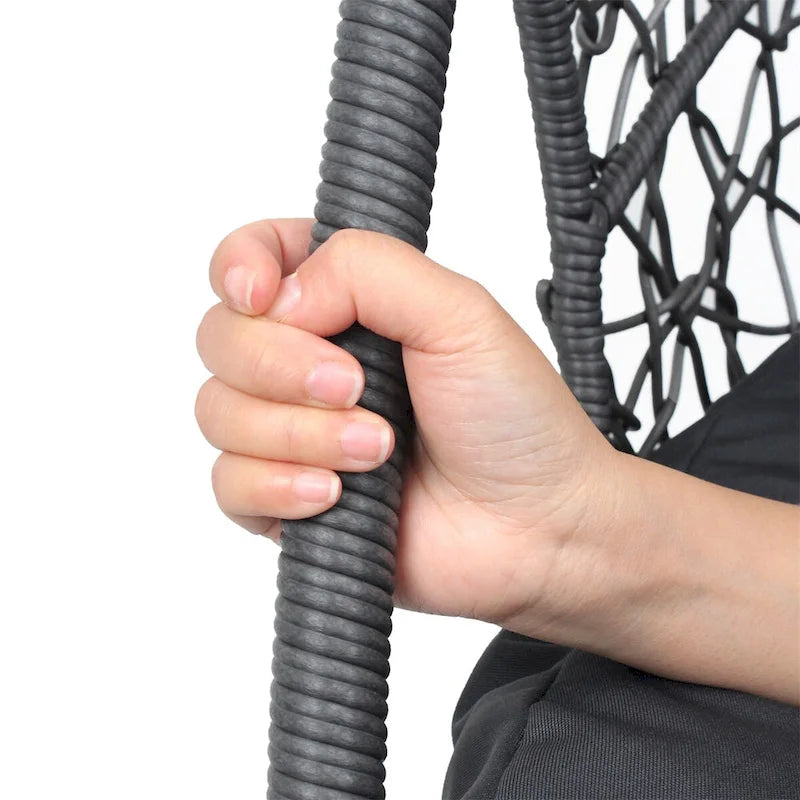 New Comming Outdoor Indoor PE wicker Swing Egg Chair