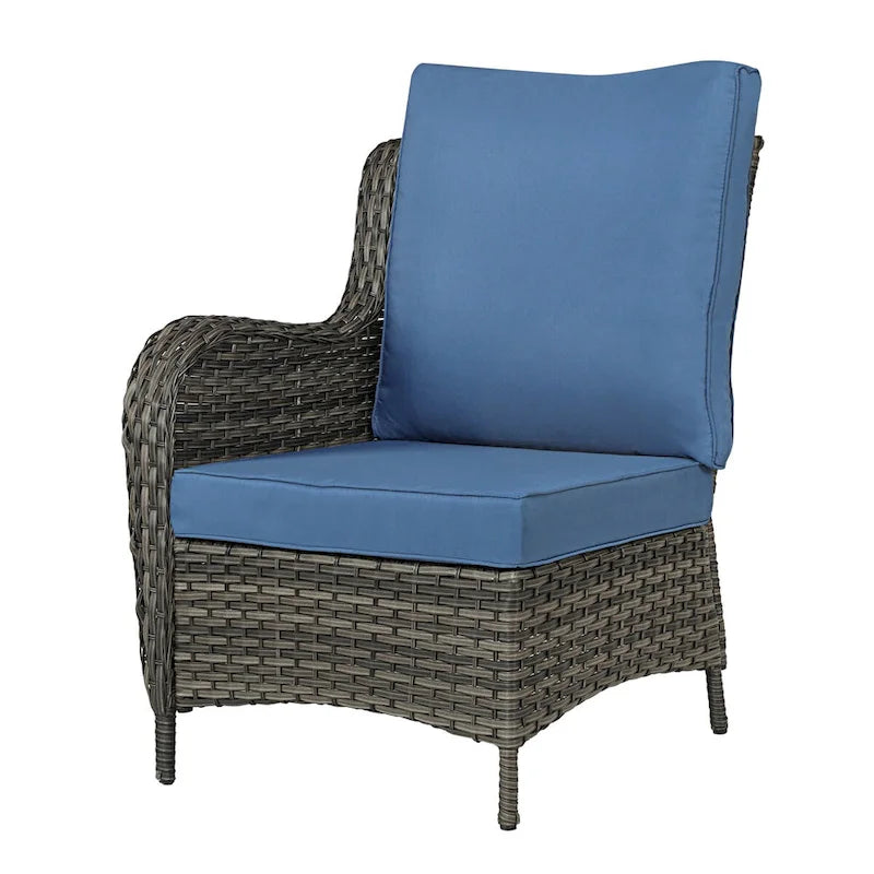 Patio Furniture Set Outdoor Conversation Sofa 6 Pieces