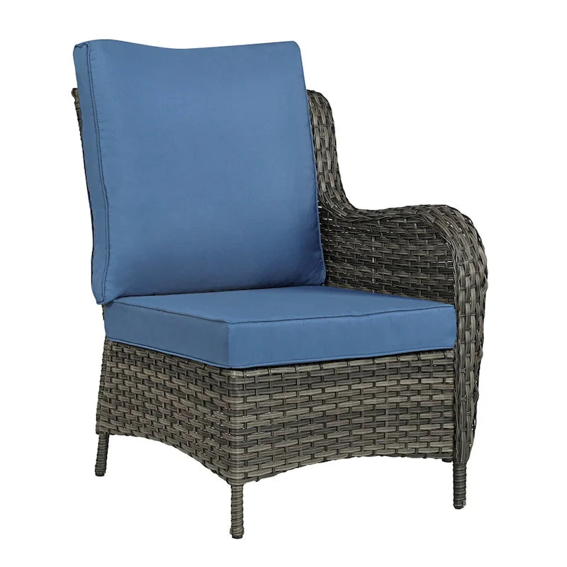 Patio Furniture Set Outdoor Conversation Sofa 6 Pieces