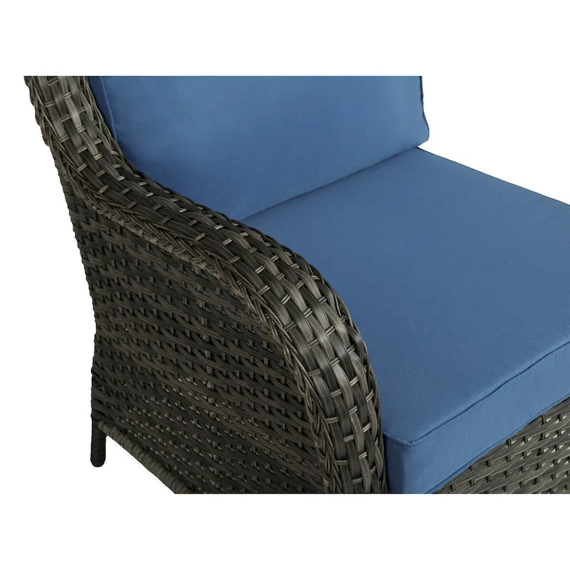 Patio Furniture Set Outdoor Conversation Sofa 6 Pieces