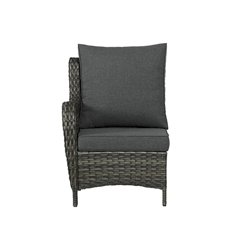 Patio Furniture Set Outdoor Conversation Sofa 6 Pieces